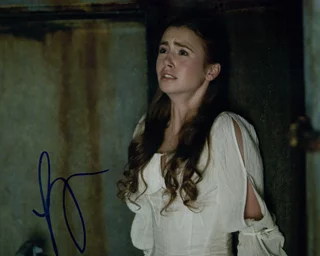 Lily Collins autograph