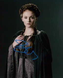 Sophie Turner autograph