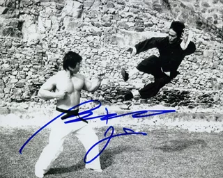 Bolo Yeung autograph