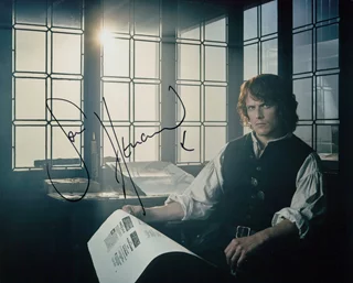Sam Heughan autograph