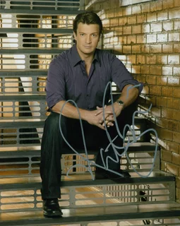 Nathan Fillion autograph