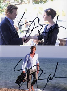 Simon Baker autograph