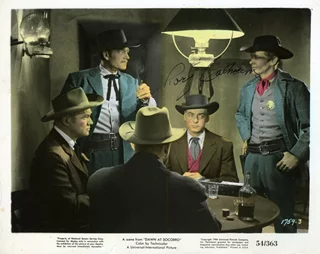 Rory Calhoun autograph