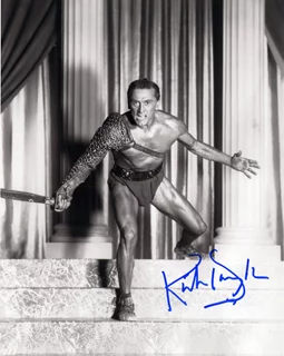 Kirk Douglas autograph