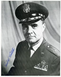Paul W. Tibbets autograph