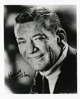Kenneth Tobey autograph