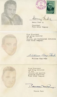 Ford Family autograph