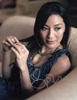 Michelle Yeoh autograph