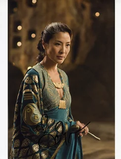 Michelle Yeoh autograph