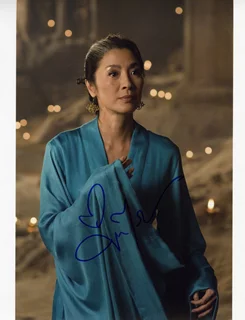 Michelle Yeoh autograph