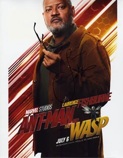 Laurence Fishburne autograph