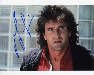 Mel Gibson autograph