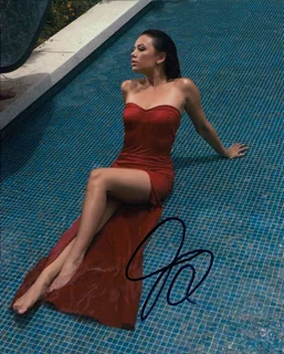 Janel Parrish autograph