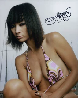 Bai Ling autograph