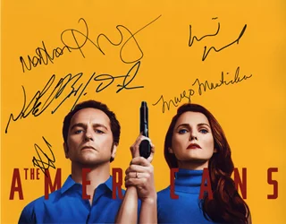 The Americans autograph