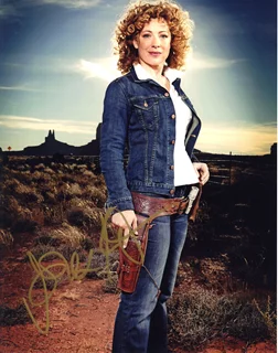 Alex Kingston autograph