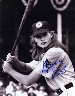 Geena Davis autograph