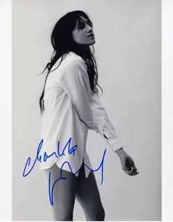 Charlotte Gainsbourg autograph