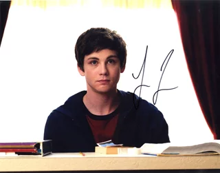 Logan Lerman autograph