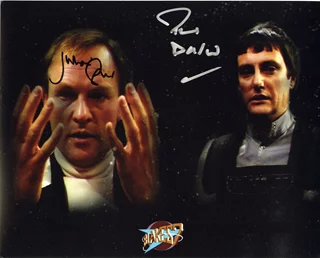 Blakes 7 autograph