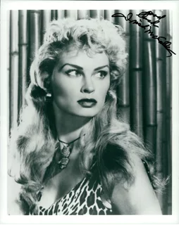 Irish McCalla autograph