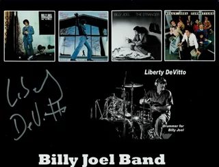 Liberty  DeVitto autograph