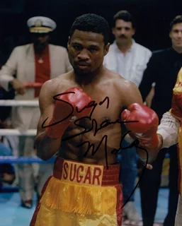 Sugar Shane Mosley autograph