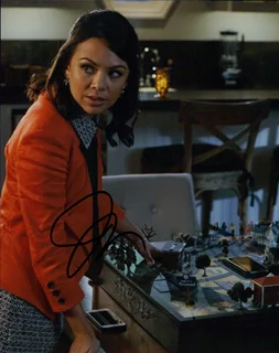 Janel Parrish autograph