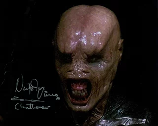 Nicholas Vince autograph