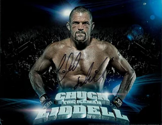 Chuck Liddell autograph