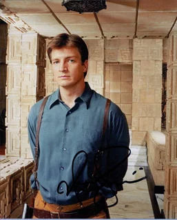 Nathan Fillion autograph
