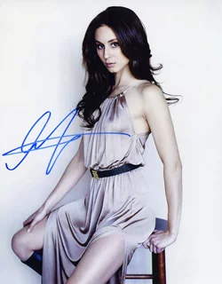 Troian Bellisario autograph