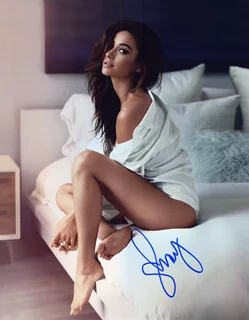 Shay Mitchell autograph