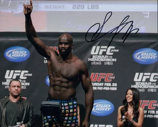 Cheick Kongo autograph