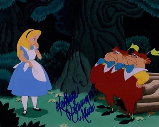 Kathryn Beaumont autograph