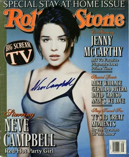 Neve Campbell autograph