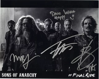 Sons of Anarchy autograph