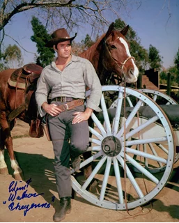 Clint Walker autograph