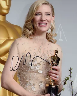 Cate Blanchett autograph