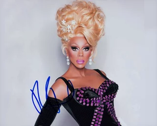 RuPaul autograph