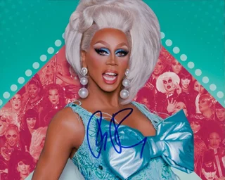 RuPaul autograph