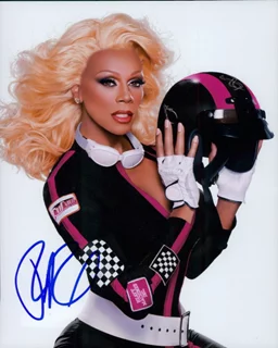 RuPaul autograph
