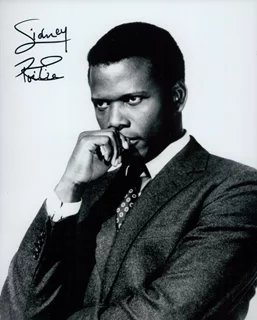 Sidney Poitier autograph