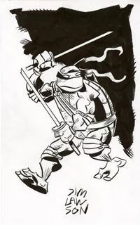 Jim Lawson autograph