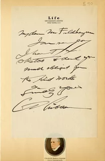 Charles Dana Gibson autograph