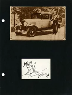 Clare Briggs autograph