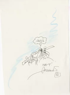 Sergio Aragones autograph