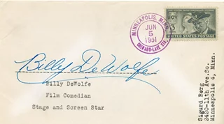Billy De Wolfe autograph