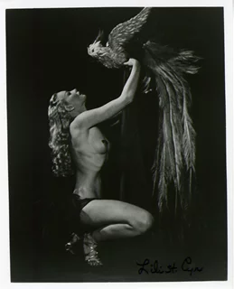 Lili St. Cyr autograph