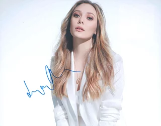Elizabeth Olsen autograph